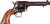 Cimarron P-Model .45 Long Colt Revolver with 5.5-Inch Barrel and Case-Hardened Frame