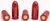 Carlson Snap Cap .380 Auto - Red Aluminum Training & Safety Tool (5 Pack)