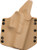 Stealth Operator Full Size Outside-The-Waistband Holster for Large Frame Autos - TAN Nylon, Right-Hand Fit