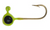 BETTS Tackle Jigheads 1/8 oz Chartreuse, 10-Pack - Reliable Fishing Weights BETTS Tackle Jigheads 1/8 oz Chartreuse, 10-Pack - Reliable Fishing Weights