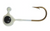 Betts Tackle 723-10-61 1/8 oz White Jigheads – Pack of 10