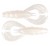 Z-MAN FISHING PRODUCTS HCR-84PK3 Hella Crawz 3.75-Inch Pearl Soft Plastic Baits, 3-Pack HCR-84PK3