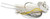 Z-Man Fishing Products Organic Chatterbait 1/2 oz Sexy Shad (Part Number CB12-54)