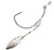 Eagle Claw EC TrokAR Swim Blade 1/4 oz #3 NKL Hook for Freshwater and Saltwater Fishing TK178-714 Eagle Claw EC TrokAR Swim Blade 1/4 oz #3 NKL Hook for Freshwater and Saltwater Fishing TK178-714