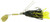 Hildebrandt HILD Snagless Sally 1/2 Inch Gold, Black & Yellow Cable Connector (Part Number 4.5SSG-BLYL) Hildebrandt HILD Snagless Sally 1/2 Inch Gold, Black & Yellow Cable Connector (Part Number 4.5SSG-BLYL)