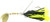 Hildebrandt Hilde Snagless Sally 3/8 inch Gold/Chrome and Black - Part 4SSG-CHR Hildebrandt Hilde Snagless Sally 3/8 inch Gold/Chrome and Black - Part 4SSG-CHR