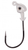 Strike King SK Squadron Swimbait Heads Pearl - Precision Weighted Jig Heads for Soft Baits