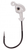 Strike King SK Squadron Swimbait Heads Pearl - Precision Jig Heads for Soft Swimbaits
