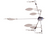 Strike King SK TG Titan Umbrella Rig with Blades - Model TGTRSHW-583