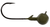 Strike King SK Tour Grade Jig Head in Green Pumpkin, Part Number TGSH316-46
