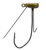Strike King SK Tour Grade Ned Rig Head with Weedguard, 1/16 oz Green Pumpkin