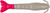 Berkley GSSHR3-PWP Gulp 3-Inch Shrimp Soft Baits in White and Pink, 6-Pack