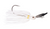 Strike King SK Thunder Cricket 1/2 oz White Jig for Bass Fishing