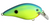 Strike King SK KVD Square Bill 2.5 in Powder Blue Back Chartreuse Strike King SK KVD Square Bill 2.5 in Powder Blue Back Chartreuse