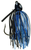Strike King SK Bitsy Bug Mini Jig 3/16 oz Black/Blue Strike King SK Bitsy Bug Mini Jig 3/16 oz Black/Blue