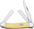 Case Cutlery Medium Stockman Knife 3.5 inch Yellow Stainless Steel (Part #80035) Case Cutlery Medium Stockman Knife 3.5 inch Yellow Stainless Steel (Part #80035)