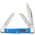 CASE Cutlery STKMN 3BL 27/8" Light Blue Synthetic Handle Pocket Knife CASE Cutlery STKMN 3BL 27/8" Light Blue Synthetic Handle Pocket Knife