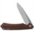 CASE Cutlery Kinziua 4.75-Inch Spear Point Knife with Dark Brown Aluminum Handle CASE Cutlery Kinziua 4.75-Inch Spear Point Knife with Dark Brown Aluminum Handle