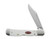 CASE Cutlery Mini Copper Lock 3-5/8 inch with White Sparrow Handle - Part #60185