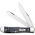 Case Cutlery Trapper Knife 4 1/8-inch Double-Blade in Gray Bone Handle (Part #58410)