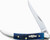Case Cutlery Small Texas Toothpick Folding Knife with 3-Inch Blue Bone Handle - Part #02804