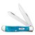 Case Cutlery Trapper 4 1/8-Inch 2-Blade Carburized Blue Pocket Knife