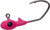 Gene Larew Lures CrappiePro 1/32 Sickle Jighead Pink, Pack of 10