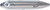 Heddon Super Spook Jr. 3.5-inch Topwater Lure in Nickel - Model X9236-11 Heddon Super Spook Jr. 3.5-inch Topwater Lure in Nickel - Model X9236-11