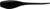 Gene Larew Lures Garland 2" Baby Shad 18BG Black Night