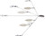 YUM FlashMob Jr 5 Wire Willow Rig – Premium Soft Plastic Bass Lure