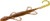 Zoom Bait 8-Inch Mag Lizard 9BG Pumpkin Chartreuse - Versatile Soft Plastic Lure for Freshwater Fishing