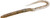 Zoom Bait 001-13 6-Inch U-Tale Worm in Pumpkin Color