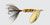 Yakima Rooster Tails 208 1/8 inch Yellow Custom Dog for Outdoor Adventures Yakima Rooster Tails 208 1/8 inch Yellow Custom Dog for Outdoor Adventures
