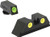 Meprolight ML10224Y Night Sight Fixed Set for Glock Pistols – Green/Orange Tritium Illumination Meprolight ML10224Y Night Sight Fixed Set for Glock Pistols – Green/Orange Tritium Illumination
