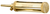 Traditions Deluxe Powder Flask – Solid Brass, 2 oz Capacity with Threaded Cap and 30 Grain Spout