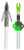 Muzzy 1020CBS Carbon Composite Fish Arrow with Carp Point and Lighted Green X Nock