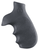 Hogue Rubber Grip for Taurus Tracker and Judge Models - Monogrip with Finger Grooves, Black Matte