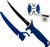 Fortune Products Accusharp Fillet Knife with Ceramic Sharpener and Blue Handle