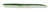 GSM Fishing Yama 5" Senko Watermelon / Cream LA Soft Plastic Bait