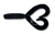 GSM Fishing 4-Inch Double Tail Grub Black with Large Blue Flake - 20 Pack