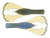 GSM Fishing 4-Inch Yama CRAW Watermelon Moondust Soft Plastic Baits (6 Pack)
