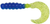 GSM Fishing BB 2-Inch Fat Grub Soft Baits - Blue Shiner, Pack of 10 GSM Fishing BB 2-Inch Fat Grub Soft Baits - Blue Shiner, Pack of 10