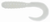GSM Fishing BB 2-inch Curl Tail Grub White - Pack of 10