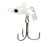 GSM Fishing BE Freestyle Head 1/8 oz Pearl - 3 Pack
