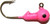 GSM Fishing BB 1/16 Ball Jig Head 10-Bag Pink, Part Number BBJ16-04 GSM Fishing BB 1/16 Ball Jig Head 10-Bag Pink, Part Number BBJ16-04