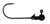 GSM Fishing BB 1/16 Ball Jig Head 10BG Black - Precise and Durable Fishing Jig Head