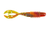GSM Fishing 3.75-inch Kamikaze Swimon Green Pumpkin Flamer (7-Pack) - Part No. BBB-375KMSW-10
