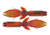 GSM Fishing 4.5-inch BFE Green Pumpkin Flamethrower (6 Pack)