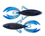 GSM Fishing 4" Rojas Fighting Frog Bruised Melon - 7 Pack GSM Fishing 4" Rojas Fighting Frog Bruised Melon - 7 Pack