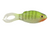 GSM Fishing 3.5" Warmouth / Chartreuse Bluegill Soft Plastic Baits (4 Pack)